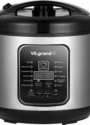 Мультиварка (5 л; 900 вт; 12 программ; йогуртница, чаша – керамика) vilgrand vmc1255с