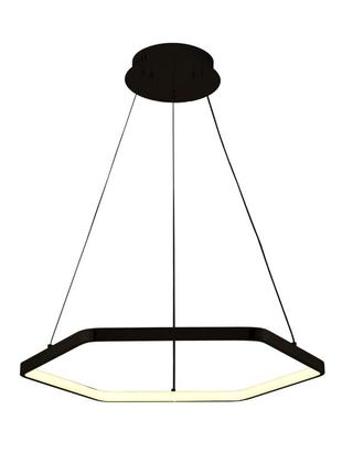 Люстра підвісна світлодіодна sirius lcd3024 bk чорна