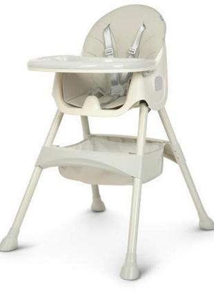 Стульчик для кормления bambi (m 4136-2 ice gray)