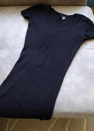 Чорна міні-сукня h&m