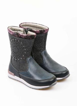 Черевики для дівчинки flamingo 29 синій (pk-82c-xy-0996-blue)