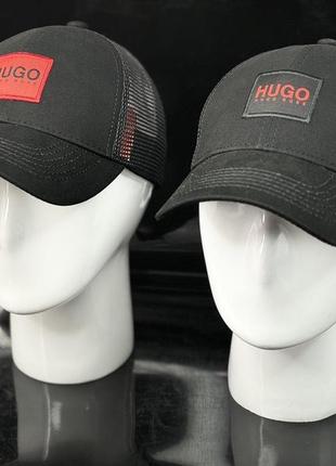 Бейсболка hugo boss с сеткой1 фото