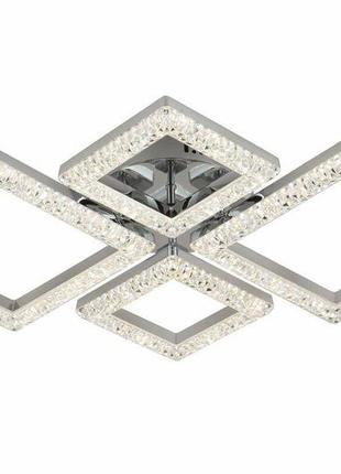 Люстра світлодіодна акрилова sirius 2726/2+2 cr 50w*2