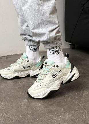 Кроссовки nike m2k tekno white mint