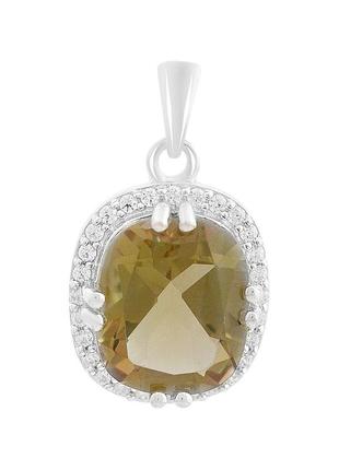 Срібні сережки silverthin зі султаніт султанить 11.203ct (2171416)