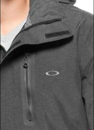 Чоловіча трьохшарова мембранна куртка oakley crown zip waterproof jacket3 фото