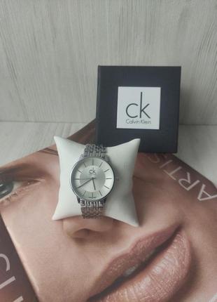 Годинник calvin klein silver