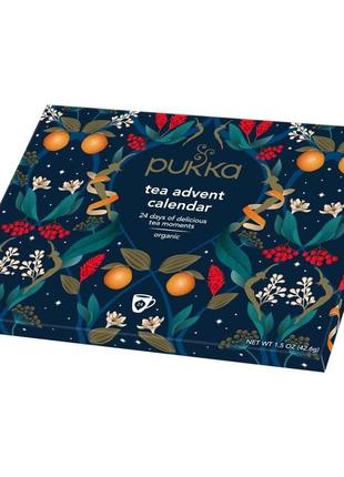 Адвент календарь pukka tea advent calendar 42g