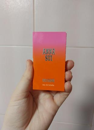 Пробник туалетной воды eau de toilette anna sui love 1.2 мл ml возможен обмен разгляну 3