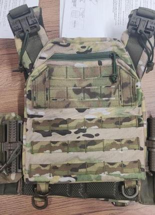 Плитоноска швидкого скидання gen.2 pro cordura 1000d мультикам