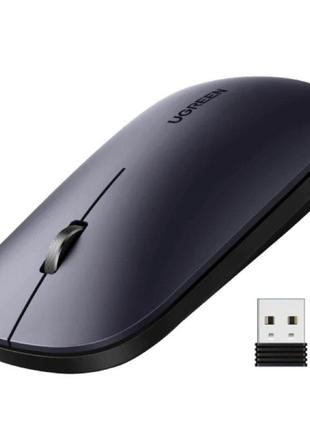 Миша ugreen mu001 portable wireless mouse  (black)