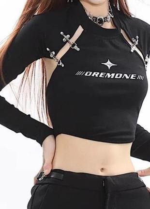 Топ у2к з металевими вставками