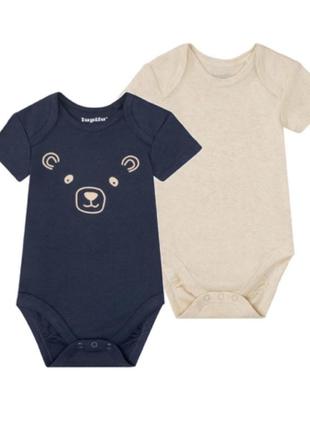 Наборы боди от lupilu с короткими рукавчиками, боді дитячі