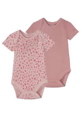 Наборы боди от lupilu с короткими рукавчиками, боді дитячі