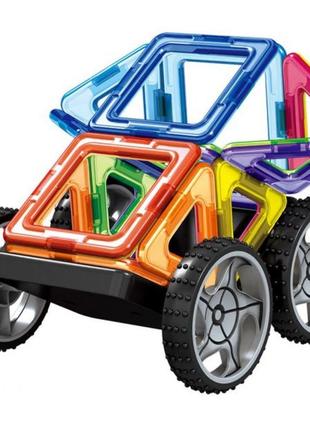 Конструктор магнитный le tai lt3001 транспорт 32 детали