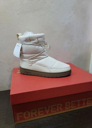 Зимние теплые сапожки puma размера 37.5 us 7.5