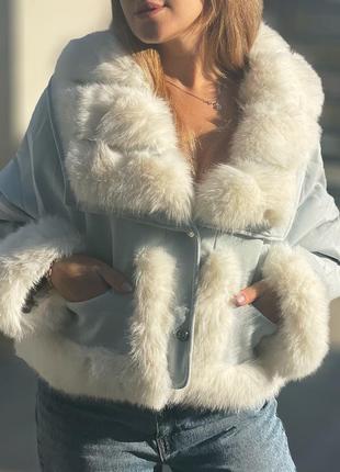 Дубленка с натуральным мехом