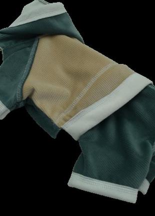 Одяг для собак костюм вельветовий трипсі зелений 21 х 32 см