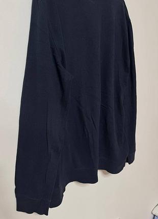 Толстовка кофта синяя темно синяя mustang, размер xl.