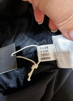 Женская стрейчевые укороченные брюки на высокой посадке adidas10 фото