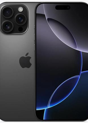 Смартфон apple iphone 16 pro max 256gb black titanium (mywv3)