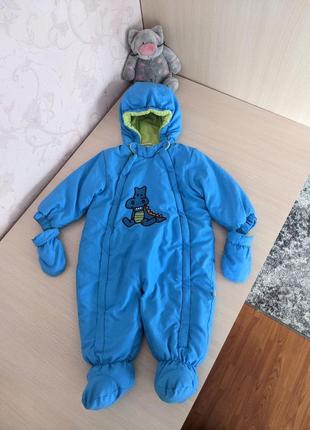 🧸демисезонный теплый комбинезон от liegelind