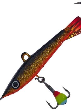 Балансир viking fishing yeti ice jig 40mm 7.0g #10 golden dark