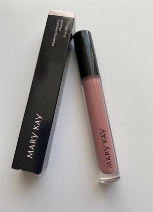 Блеск для губ mary kay unlimited розовый нюд/nude blush кремовый