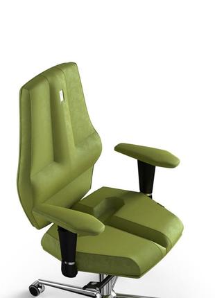 Кресло kulik system nano антара без подголовника без строчки оливковый (16-909-bs-mc-0303)