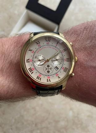 Годинник patek philippe. чоловічий наручний годинник