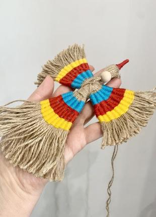 Птица счастья мотанка, оберегающая для детей