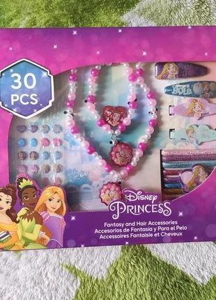 Дитячий набір прикрас принцеси disney рапунцель попелюшка