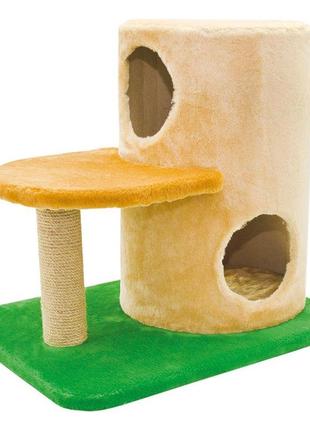 Игровой домик для кошек и котов с когтеточкой башта