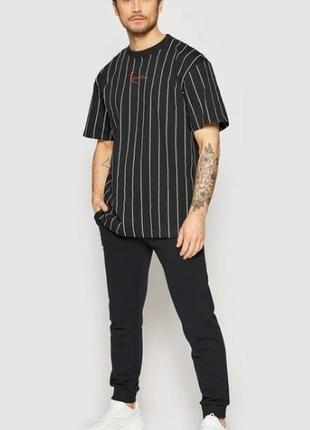 Футболка karl kani signature pinstripe  regular fit