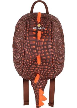 Рюкзак little life big animal kids 6 л серый-коричневый