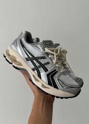Кроссовки asics gel-kayano 14 white/silver/black