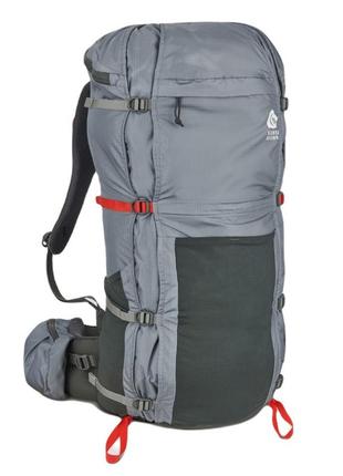 Рюкзак треккинговый sierra designs flex trail 40-60 черный-серый