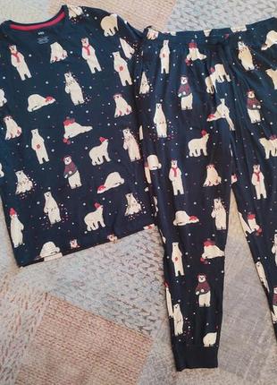 Піжама m&s mark's and white