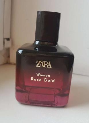 Zara woman rose gold