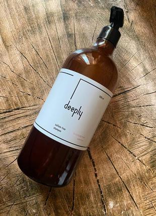 Бессульфатный шампунь deeply sulfate-free shampoo