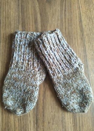 Дитячі в'язані шкарпетки