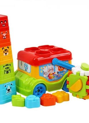 Игрушка для развития автобус технок 0389