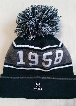 Tog 24 шапка з помпоном tebworth hat, one size