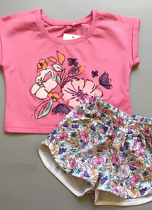 Костюм дитячий з шортами для дівчинки тм бембі кс630