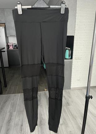 Спортивные лосины с сеткой boohoo