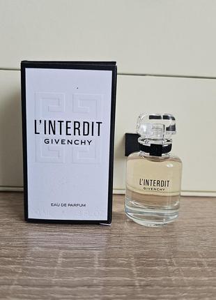 Парфумована вода givenchy l'interdit 10ml
