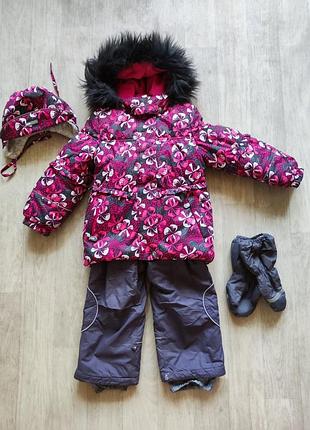 Зимовий комплект костюм reima р.104.