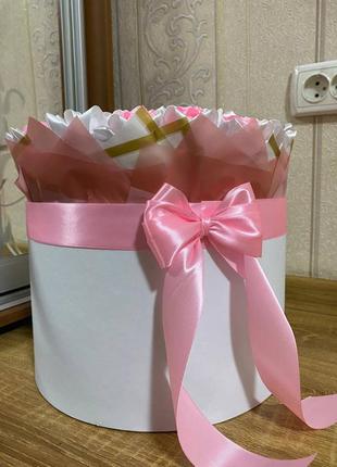 Букет из атласной ленты 🎁