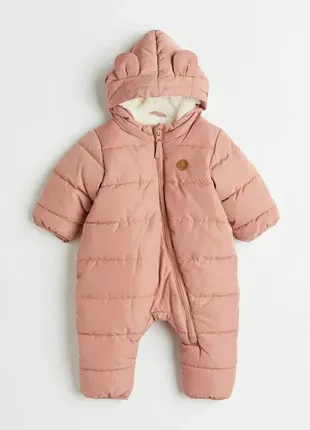 Дитячий комбінезон рожевий h&m 62см