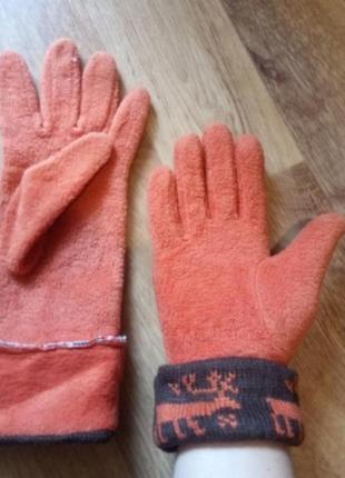 Флисовые перчатки